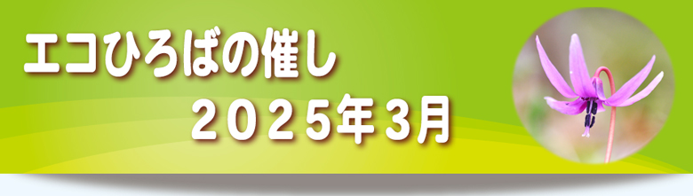 エコひろば2025年3月の催しリンク